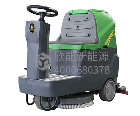 微型駕駛式洗地機